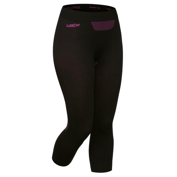 Bild 2 von Skiunterwäsche Funktionshose Damen seamless - BL 580 I-Soft schwarz/violett