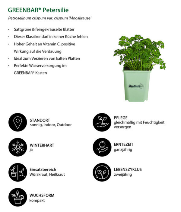 Bild 3 von GREENBAR® Kräuter-Set Vielfalt, 9-teilig