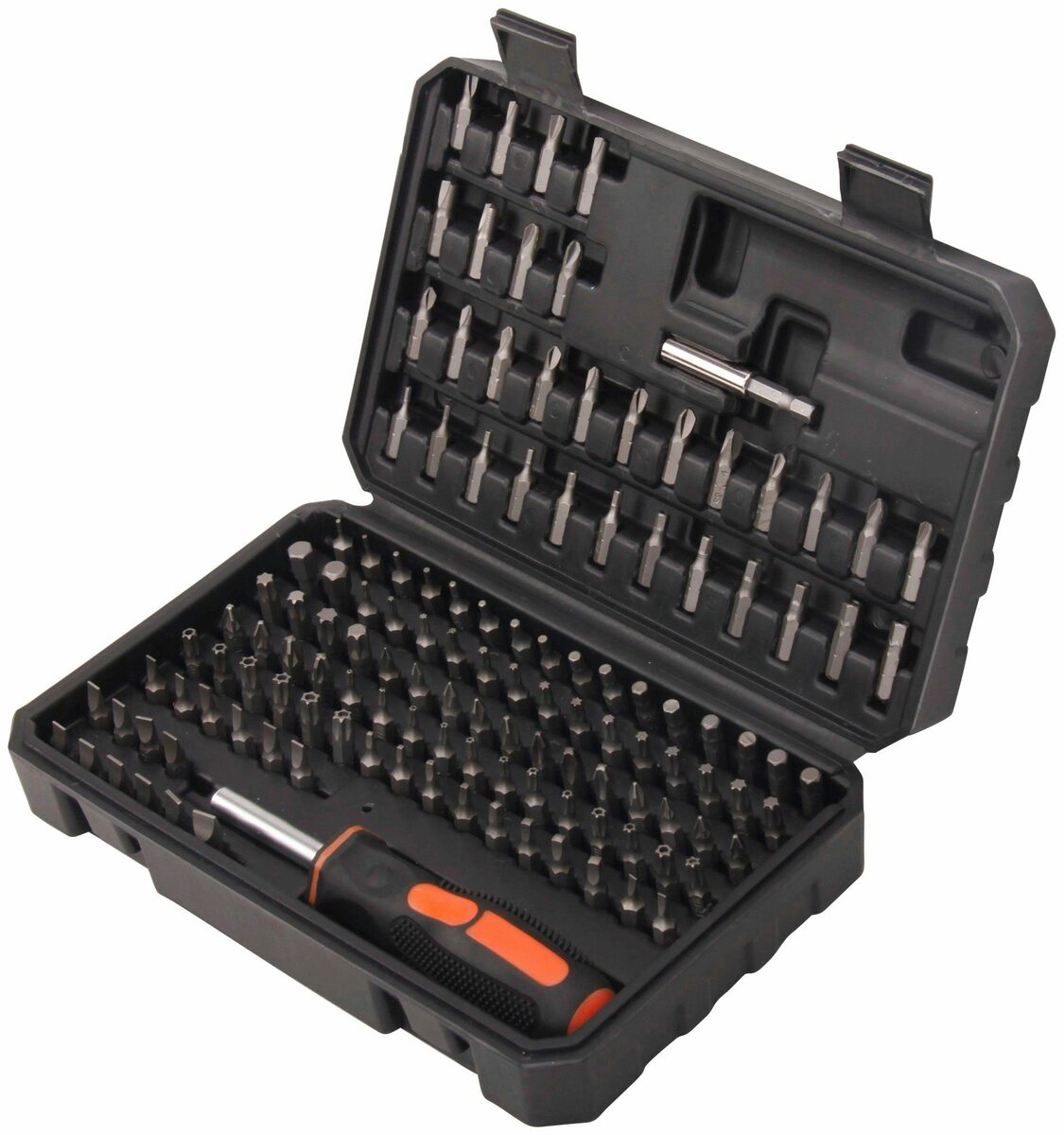 Bild 1 von Profiwerk Bit-Set, 130-teilig in übersichtlicher Aufbewahrungsbox