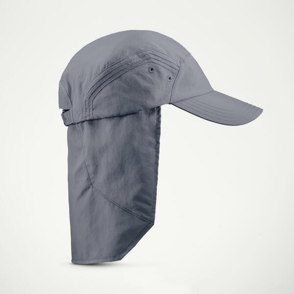 Bild 1 von Schirmmütze UV-Schutz Trekking - Trek900 dunkelgrau