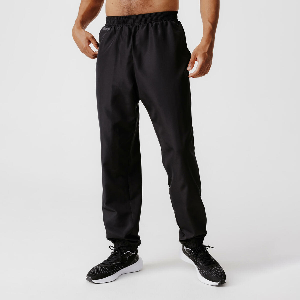 Bild 2 von Laufhose lang Herren atmungsaktiv - Dry 100 schwarz