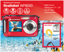 Bild 1 von Kompaktkamera WP8000 rot Kit mit Schwimmgriff und zweitem Akku