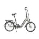 Bild 1 von Elektrisches Klappfahrrad, Compact Comfort Plus, Vorderradmotor, Nxs 3, silber