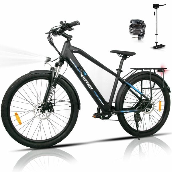 Bild 1 von HITWAY E-Bike 26 Zoll BK7S 36V 12Ah Luftreifen herausnehmbarer Akku StVZO