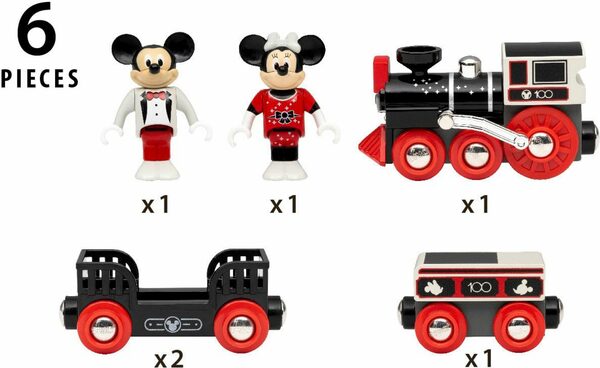Bild 2 von BRIO® Spielzeug-Eisenbahn 100 Jahre Disney - Jubiläums-Zug, FSC® - schützt Wald - weltweit