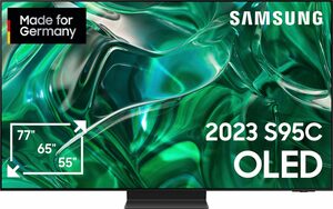 Samsung GQ77S95CAT LED-Fernseher (195 cm/77 Zoll, Smart-TV, Gaming Hub, Infinity One Design, Neural Quantum Prozessor 4K, Samsung OLED, Smart Hub & Gaming Hub)