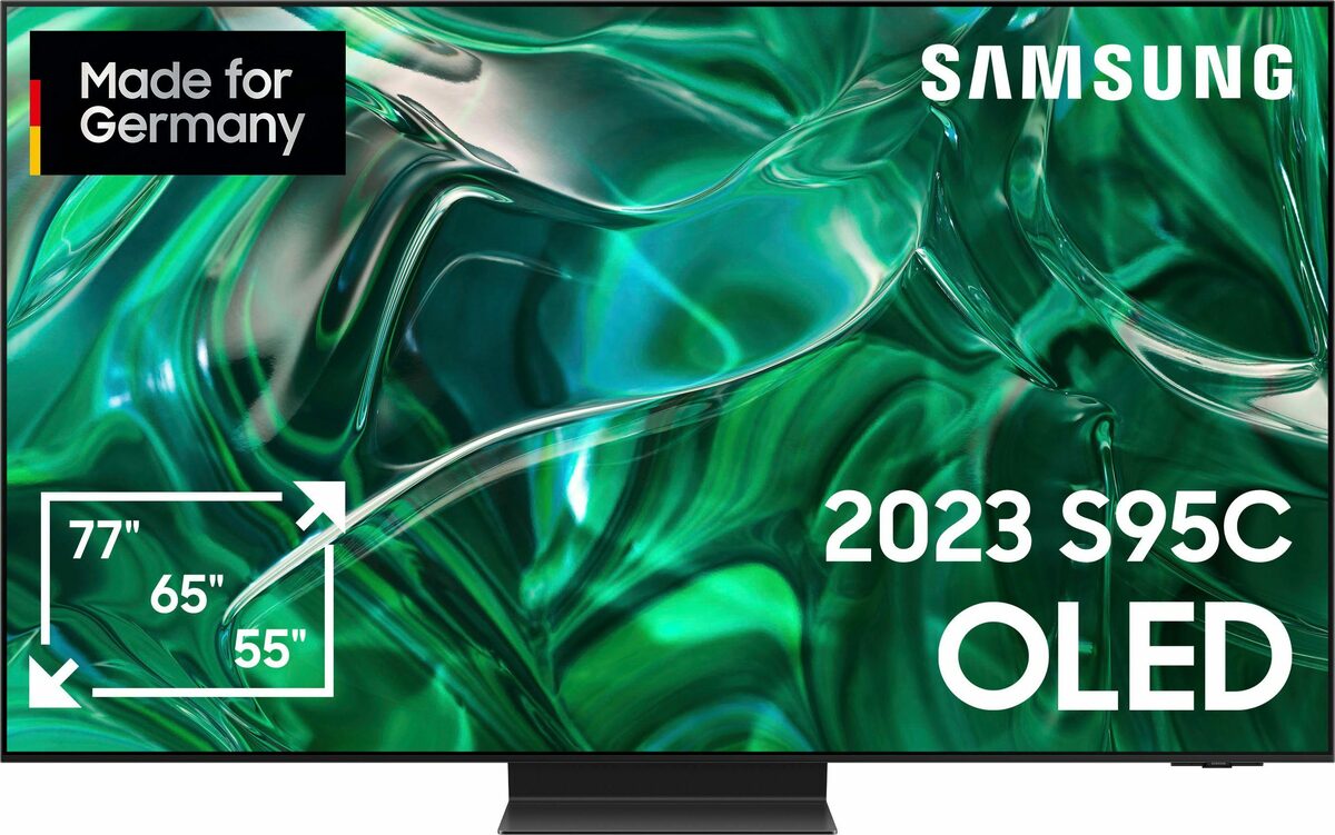 Bild 1 von Samsung GQ77S95CAT LED-Fernseher (195 cm/77 Zoll, Smart-TV, Gaming Hub, Infinity One Design, Neural Quantum Prozessor 4K, Samsung OLED, Smart Hub & Gaming Hub)