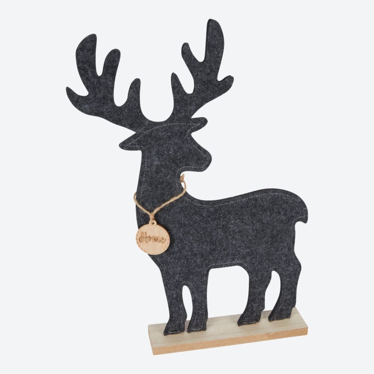 Bild 1 von Deko-Hirsch aus Filz, ca. 28x4,5x39cm