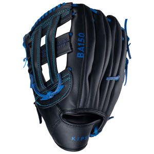 Baseball-Handschuh Erwachsene Linkswerfer - BA150 blau