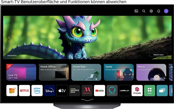 Bild 3 von LG OLED65B39LA OLED-Fernseher (165 cm/65 Zoll, 4K Ultra HD, Smart-TV)