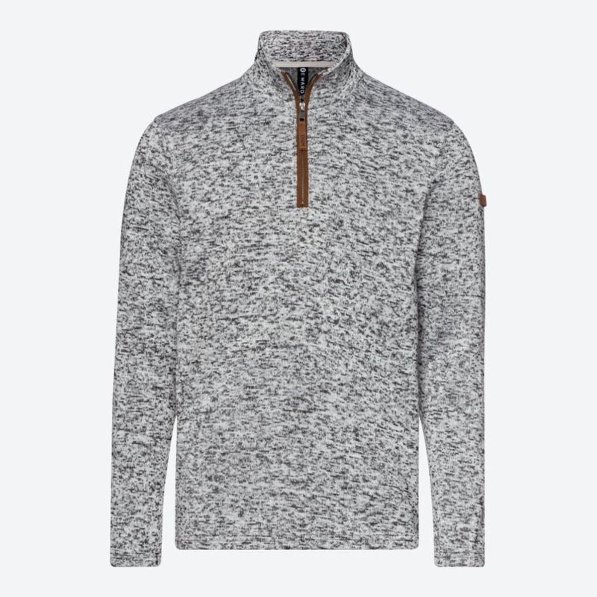 Bild 1 von Herren-Strickfleece-Troyer mit Plakette