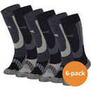 Bild 1 von Skisocken / Snowboardsocken 6er-pack Herren und Damen - Merinowolle - Marine