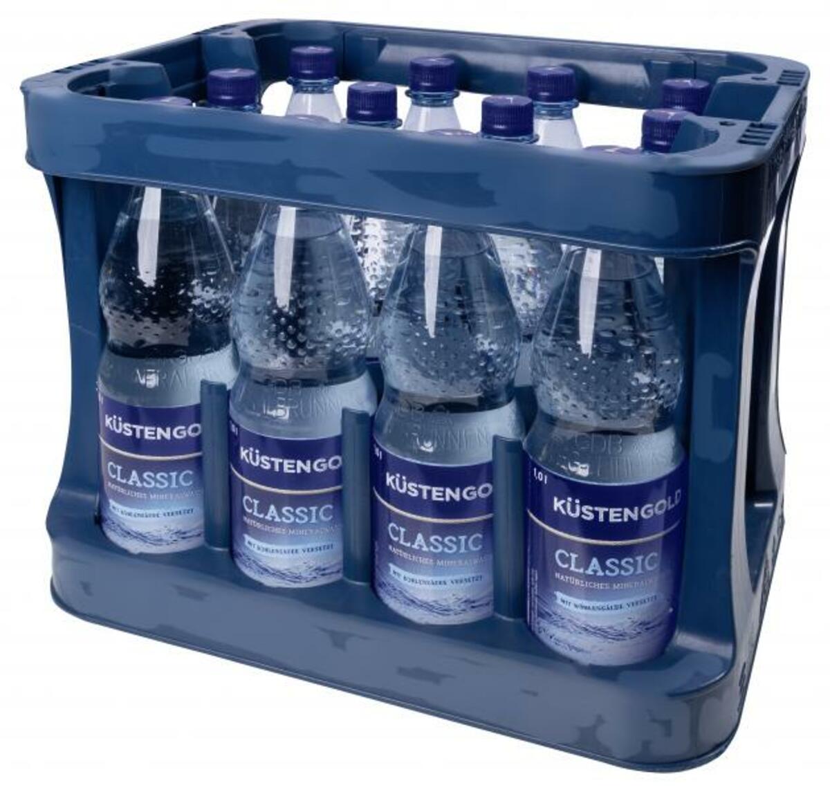 Bild 1 von Küstengold Mineralwasser Classic PET (Mehrweg)
