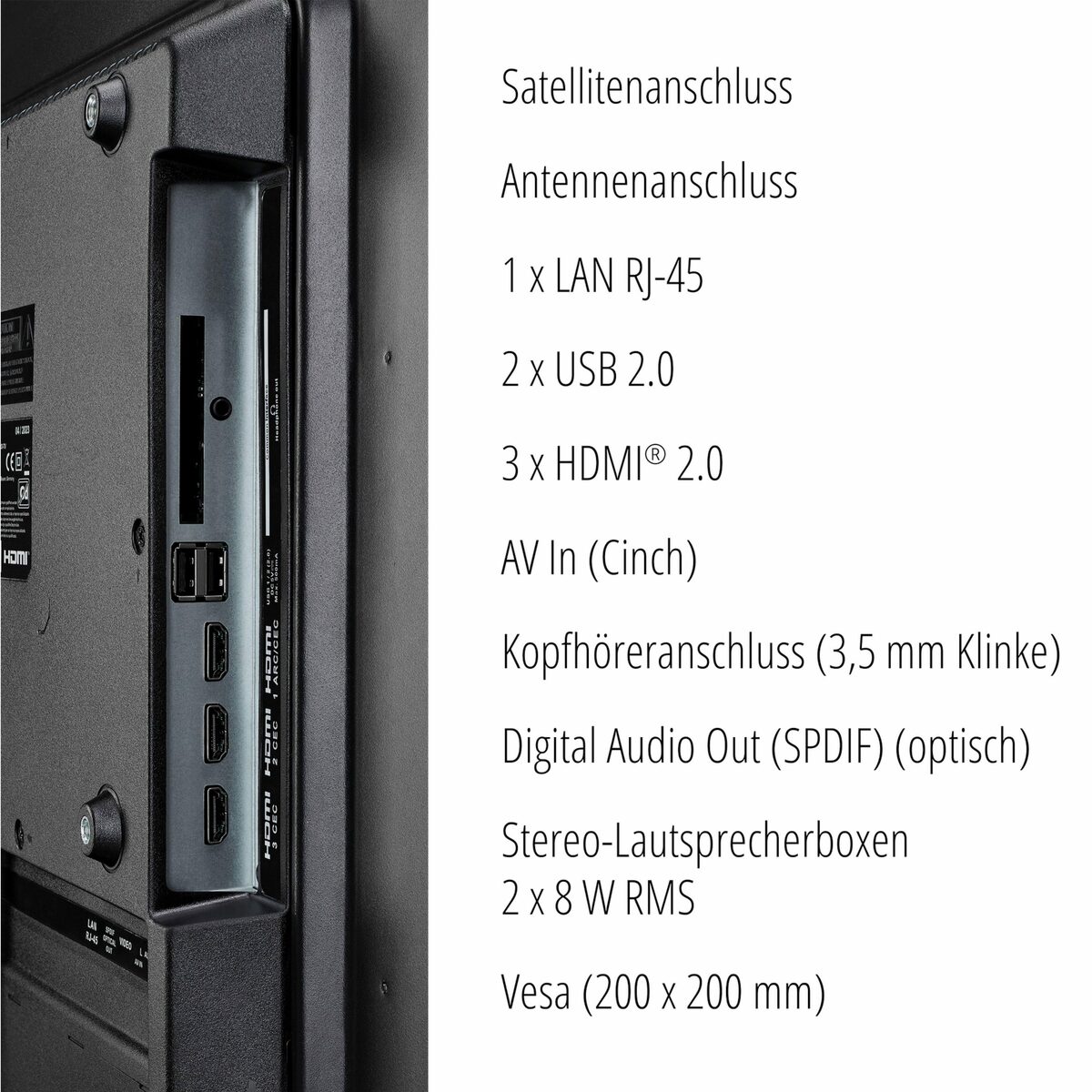 Bild 3 von Medion® MD30090 LED-Fernseher (108 cm/42.5 Zoll, 4K Ultra HD, X14315)