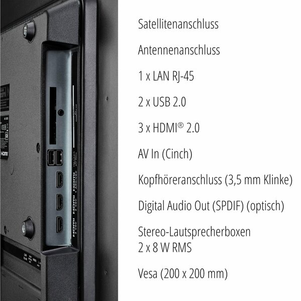 Bild 3 von Medion® MD30090 LED-Fernseher (108 cm/42.5 Zoll, 4K Ultra HD, X14315)