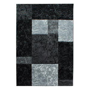 Novel FLACHWEBETEPPICH Schwarz