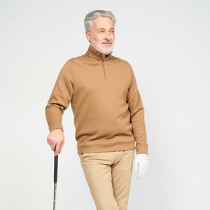 Herren Golf Sweatshirt - MW500 braun