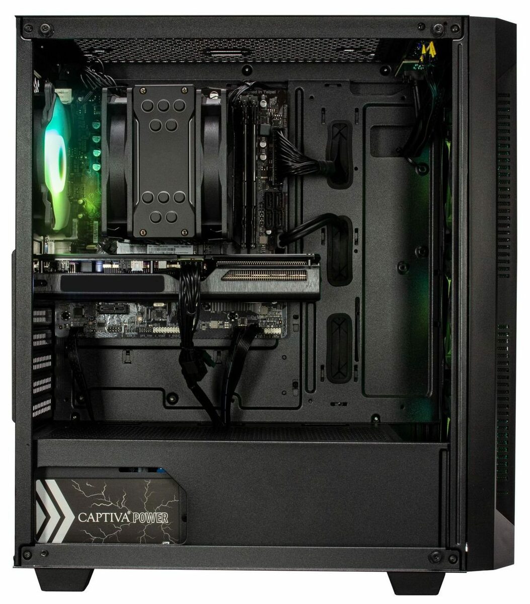 Bild 3 von CAPTIVA Advanced Gaming I71-570 Gaming-PC (Intel Core i7 11700F, GeForce RTX 3060, 32 GB RAM, 1000 GB SSD, Luftkühlung)