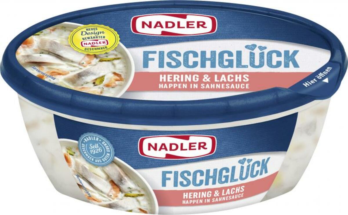 Bild 1 von Nadler Fischglück Hering & Lachs in Sahnesauce