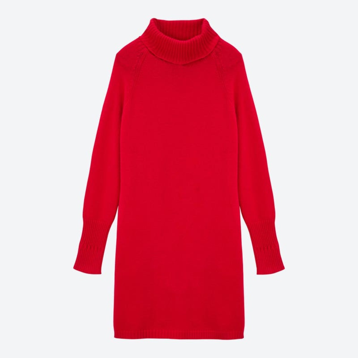 Bild 1 von Damen-Strickkleid mit Zopfmuster