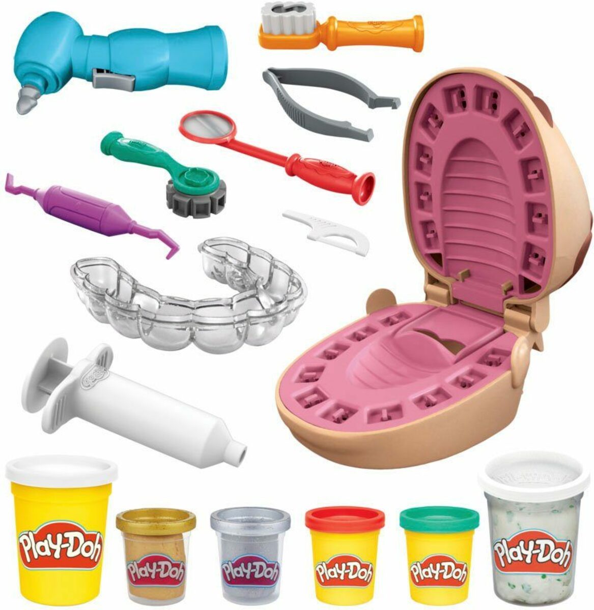 Bild 2 von Hasbro Knete Play-Doh Zahnarzt Dr. Wackelzahn
