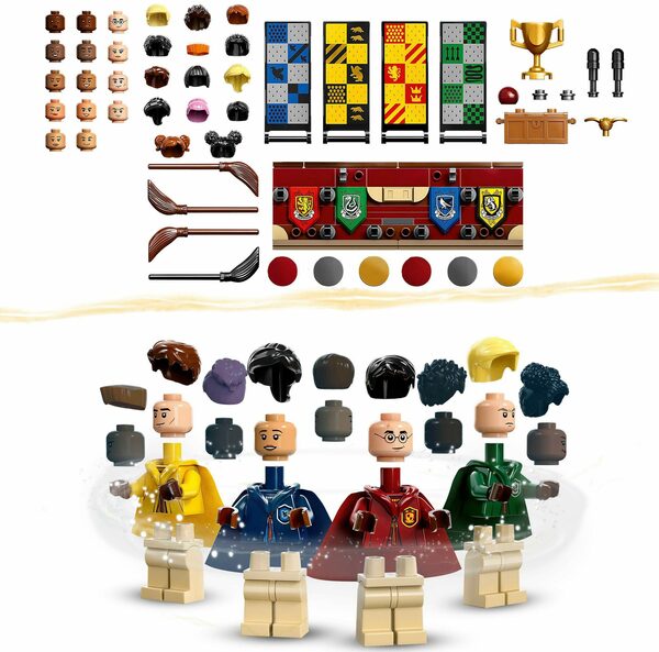 Bild 3 von LEGO® Konstruktionsspielsteine Quidditch Koffer (76416), LEGO® Harry Potter, (599 St), Made in Europe