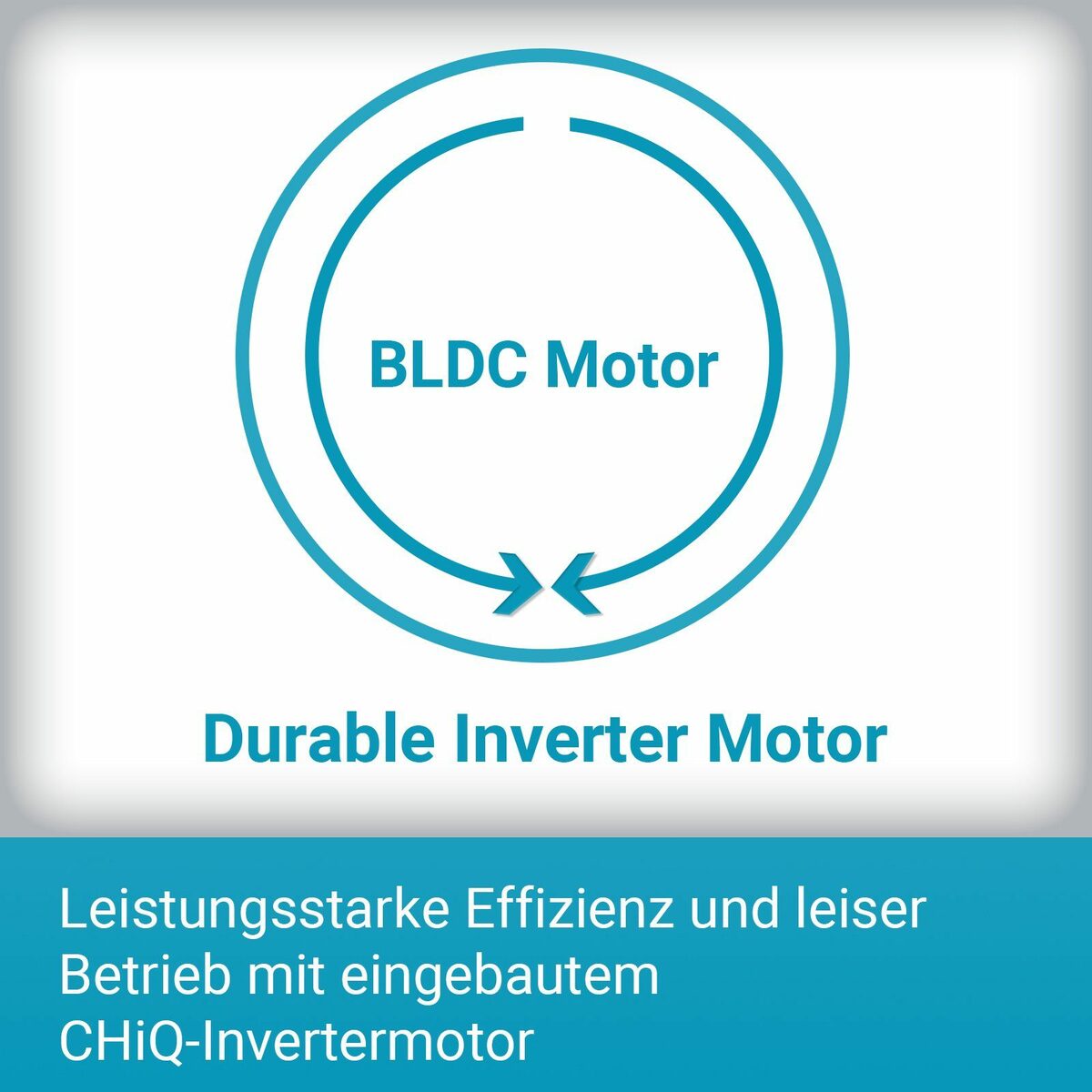 Bild 2 von CHiQ Waschmaschine CFL100-14586IM3XBW, 10 kg, Inverter-Motor, Dampfwäsche, Schnellreinigung,große Trommel