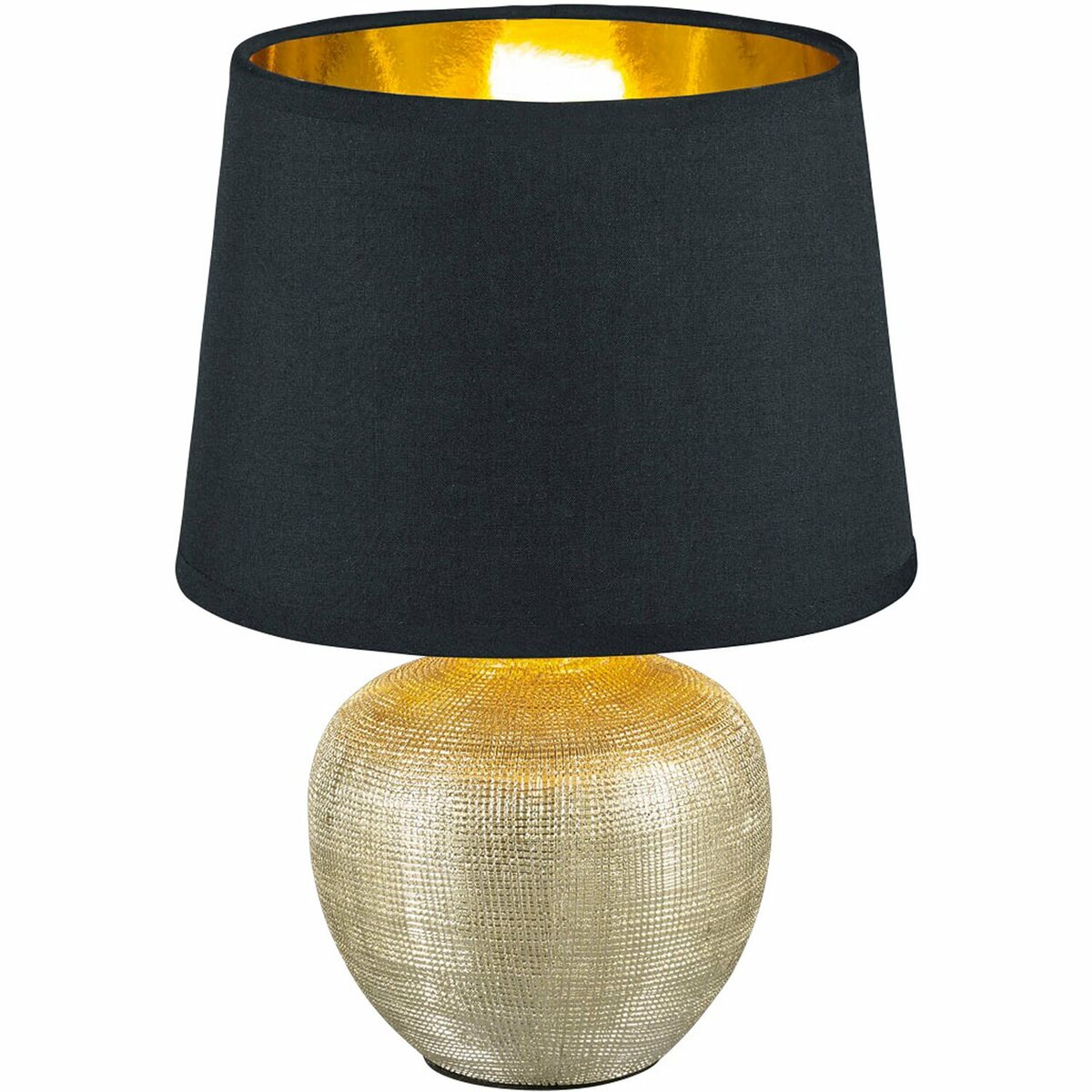 Bild 1 von Trio Tischleuchte Luxor H: 26 cm Schwarz-Gold