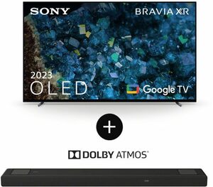 Sony XR-65A80L LED-Fernseher (164 cm/65 Zoll, 4K Ultra HD, Google TV, Smart-TV, TV + Soundbar)