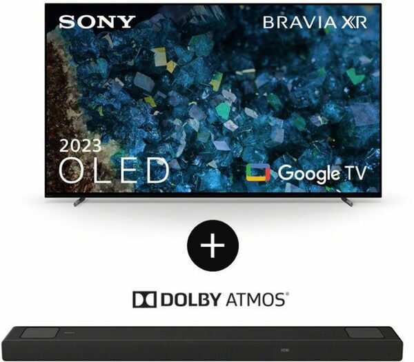 Bild 1 von Sony XR-65A80L LED-Fernseher (164 cm/65 Zoll, 4K Ultra HD, Google TV, Smart-TV, TV + Soundbar)