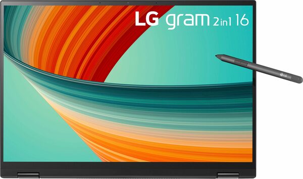 Bild 4 von LG gram 16T90R-G.AA78G Convertible Notebook (40,6 cm/16 Zoll, Intel Core i7 1360P, Iris Xe Graphics, 1000 GB SSD)
