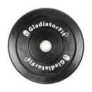 Bild 1 von Olympische Scheibe schwarz Gummi "Bumper Plate" Ø 51mm | Mehrere Gewichte