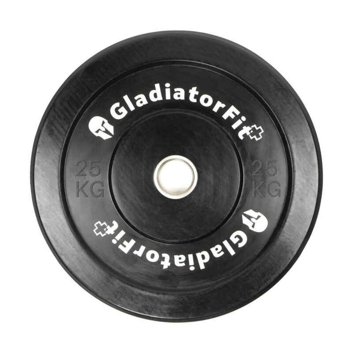 Bild 1 von Olympische Scheibe schwarz Gummi "Bumper Plate" Ø 51mm | Mehrere Gewichte