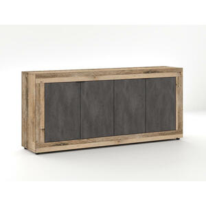 MID.YOU SIDEBOARD Graphit, Alteiche