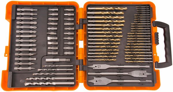 Bild 3 von Profiwerk Bohrer- und Bitset, 204-tlg im Koffer, praktisch und vielseitig, haltbar und langlebig
