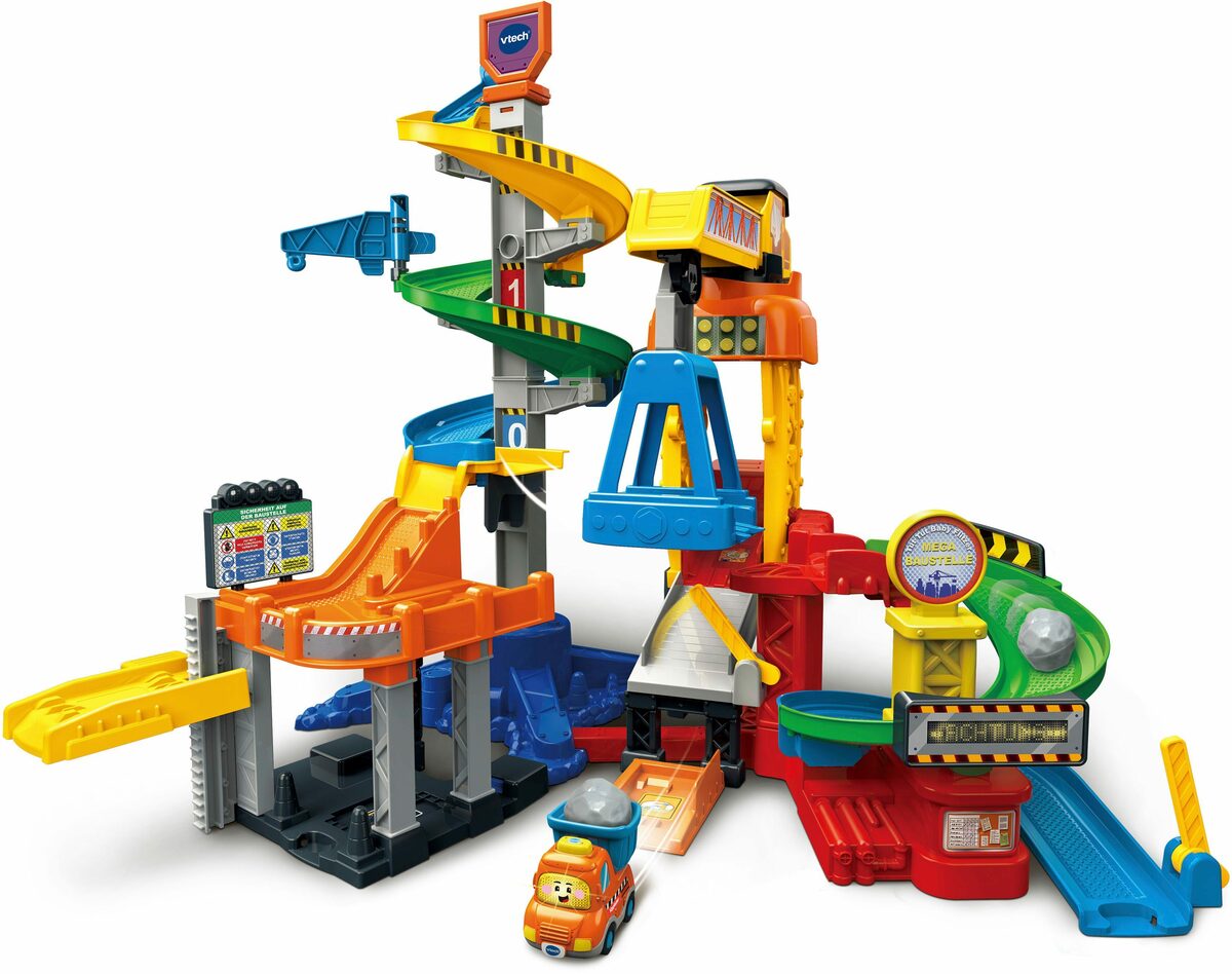 Bild 2 von Vtech® Spielwelt Tut Tut Baby Flitzer, Mega Baustelle, mit Sound