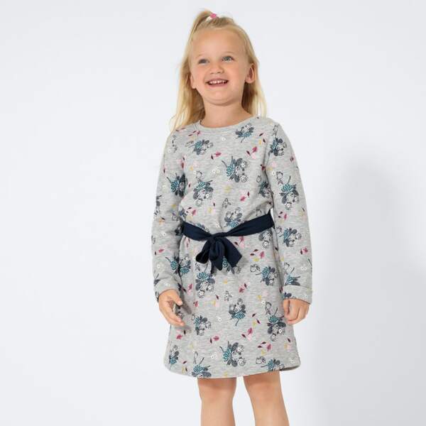 Bild 1 von Kinder-Mädchen-Kleid mit floralem Design
