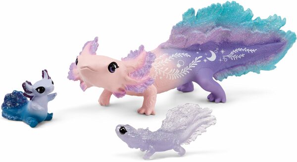 Bild 1 von Schleich® Spielfigur BAYALA®, Axolotl discovery (42628), (Set, 3-tlg)