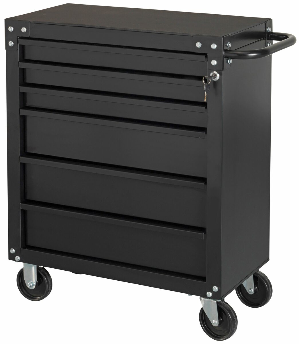 Bild 1 von Profiwerk Werkstattwagen Boston III, max. Traglast:80 kg, 6 Schubladen, abschließbar, zur Selbstmontage