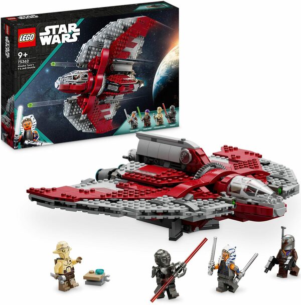 Bild 1 von LEGO® Konstruktionsspielsteine Ahsoka Tanos T-6 Jedi Shuttle (75362), LEGO® Star Wars, (601 St), Made in Europe