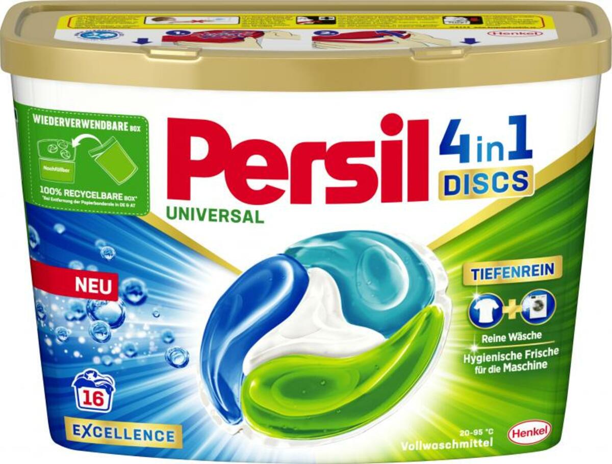 Bild 1 von Persil 4 in 1 Discs Universal Vollwaschmittel