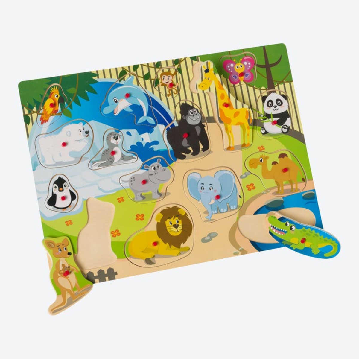 Bild 1 von Happy People Holzpuzzle mit unterschiedlichen Motiven, 30x40cm