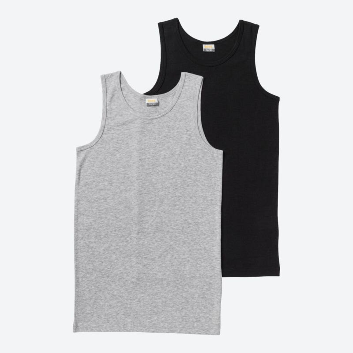 Bild 1 von Jungen-Unterhemd in Rippen-Optik, 2er-Pack