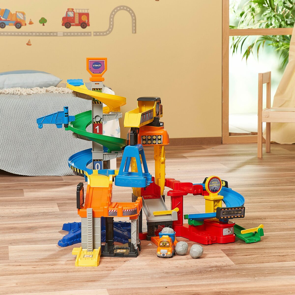 Bild 4 von Vtech® Spielwelt Tut Tut Baby Flitzer, Mega Baustelle, mit Sound