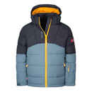 Bild 1 von Kinder Winterjacke Gryllefjord Schwarz/Stahlblau/Mango