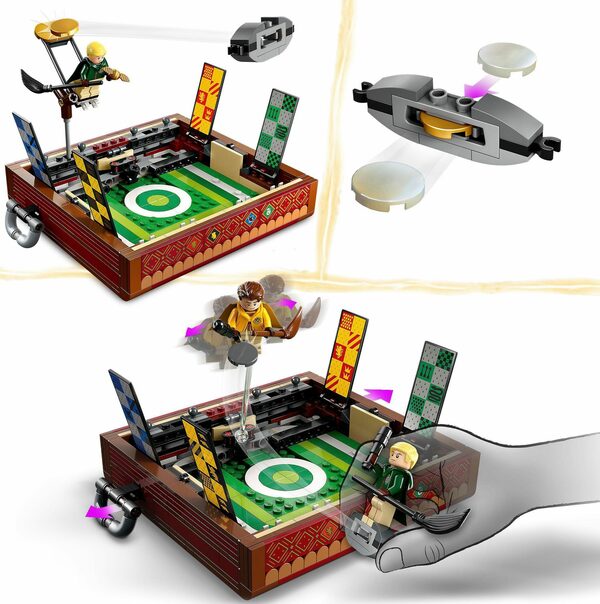 Bild 2 von LEGO® Konstruktionsspielsteine Quidditch Koffer (76416), LEGO® Harry Potter, (599 St), Made in Europe