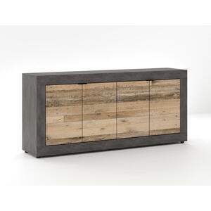 MID.YOU SIDEBOARD Graphit, Alteiche