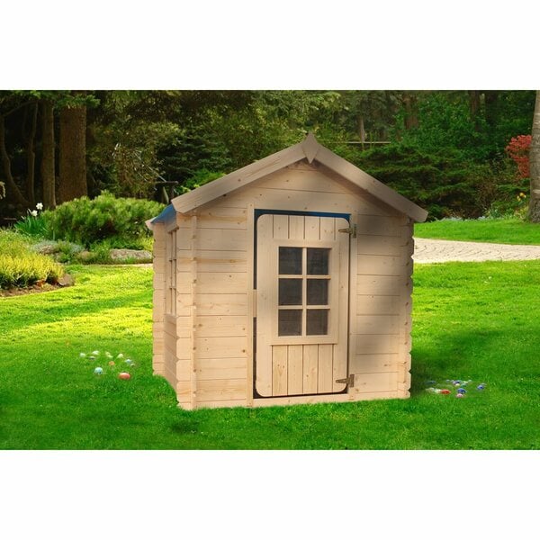 Bild 1 von Timbela Kinderspielhaus  aus Holz M570R-1 1 m² ohne Boden Dachfarbe Rot