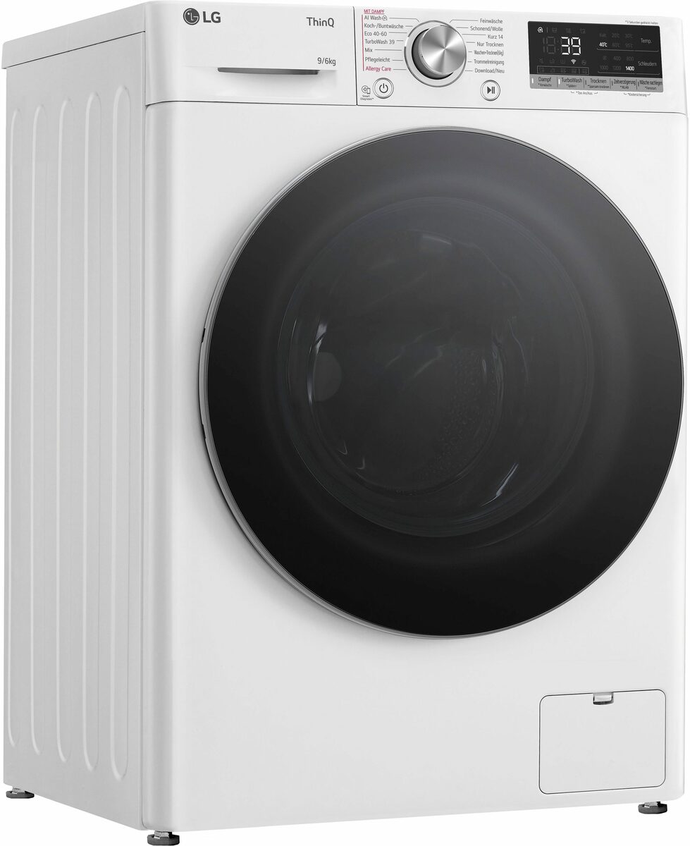 Bild 1 von LG Waschtrockner Serie 7 W4WR70961, 9 kg, 6 kg, 1400 U/min