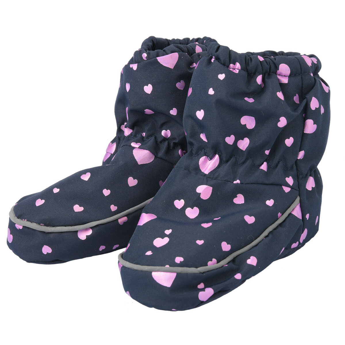 Bild 1 von Baby Softschuhe mit Herz-Allover